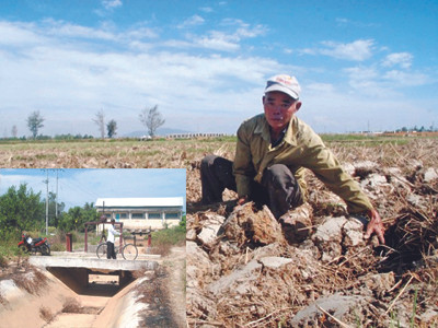 Miền Trung khô hạn gay gắt