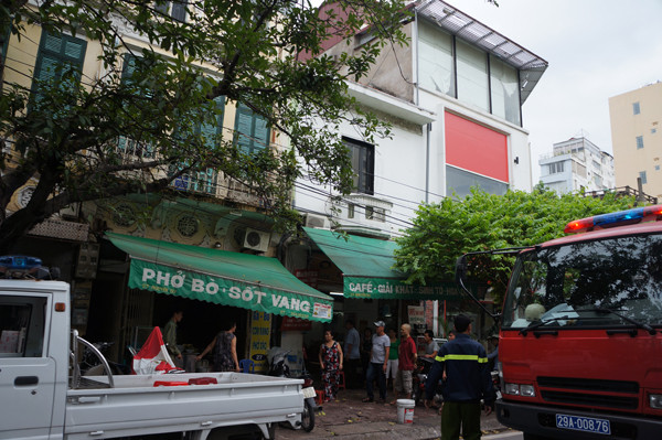 Quán phở nơi xảy ra vụ cháy