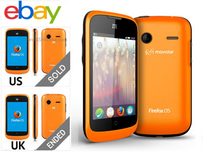 Điện thoại Firefox cháy hàng trên Ebay