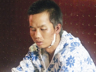 Đặng Trần Hoài tại cơ quan điều tra