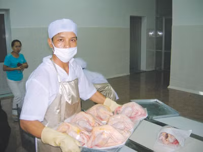 Chỉ có thể quảng cáo là thịt, sữa an toàn chứ không có thực phẩm sạch hoàn toàn Ảnh: H.N