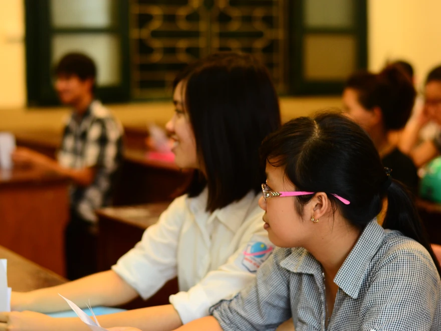 Thí sinh trong kì thi đại học, cao đẳng 2012