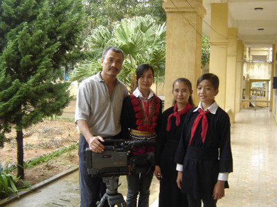 Đạo diễn Đường Minh Giang tại Cao Bằng