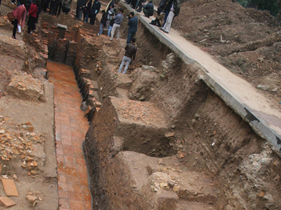 Phát lộ kiến trúc thời Lý tại Hoàng Thành