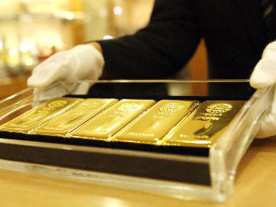 Giá vàng giảm 80.000 đồng/lượng