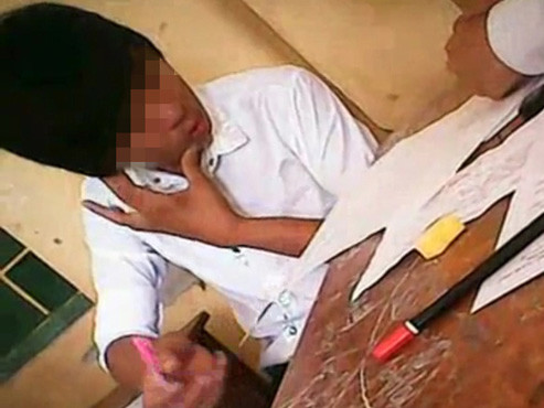 Vụ 'lộ tẩy quay cóp': Xem xét khả năng 'lộ đề'