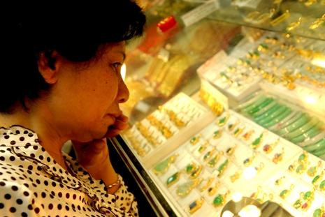 Vàng trong nước bật tăng trở lại