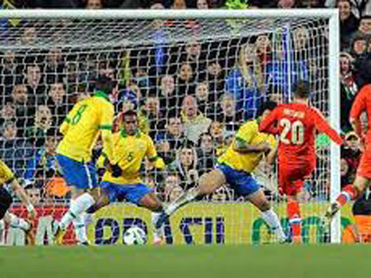 Brazil suýt thua trước gấu Nga