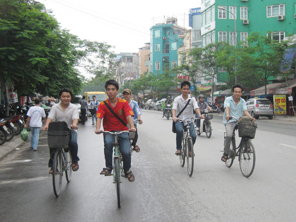 Trở về xe đạp