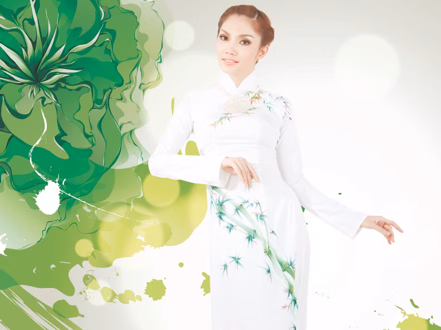 Bộ sưu tập áo dài rực rỡ cho ngày Tết