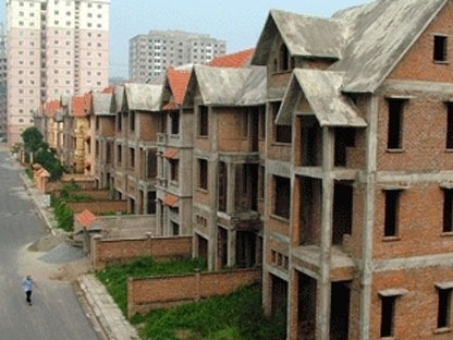 Nhà biệt thự, liền kề vùng ven rớt giá thảm