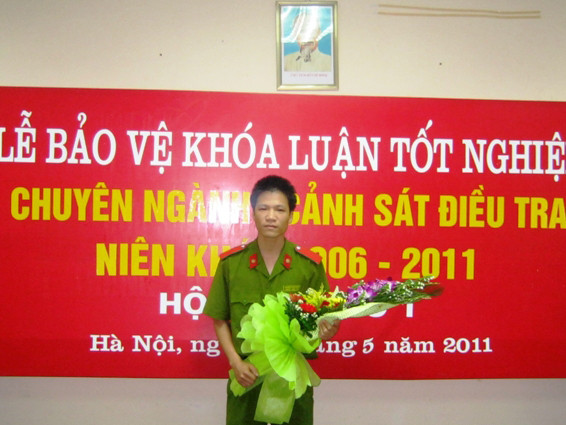 Gặp lại cựu thủ khoa Học viện Cảnh sát