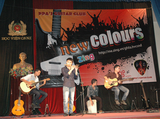 New Colours – Màu sắc mới của CLB Guitar Học viện CSND