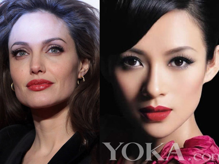 Làn môi đỏ đầy mê hoặc