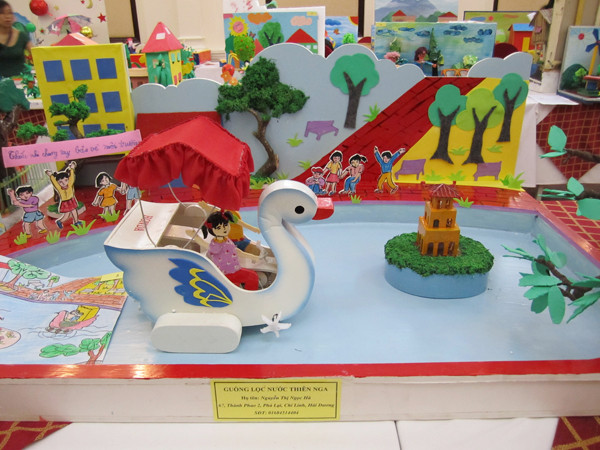 Guồng lọc nước thiên nga, một trong số 30 ý tưởng độc đáo vào vòng chung kết