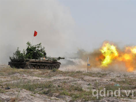 Binh đoàn Cửu Long diễn tập bắn đạn thật (P2)