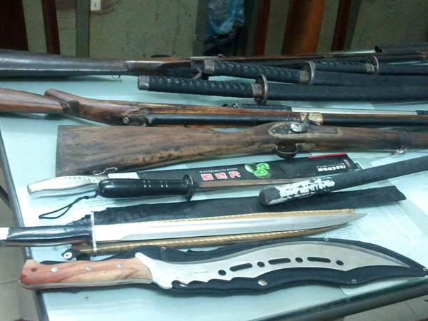 Phát hiện kho vũ khí tại nhà Cựu chiến binh