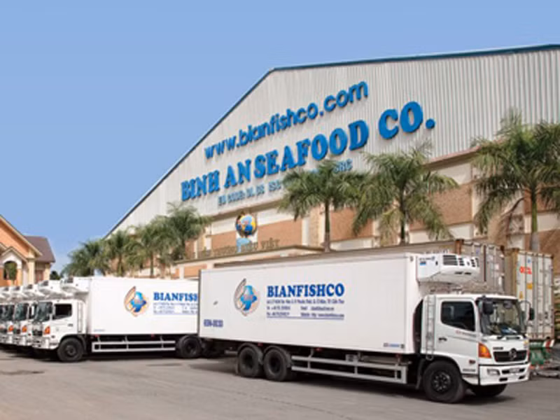 Nhà máy của Bianfishco. Ảnh: Thiên Phước