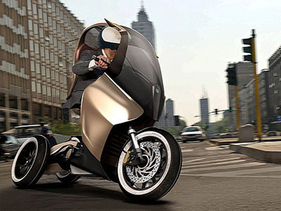 Xe 3 bánh nổi bật Piaggio PAM