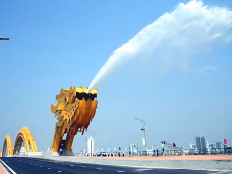 Hé lộ bí mật Cầu Rồng phun lửa, nước ở Đà Nẵng