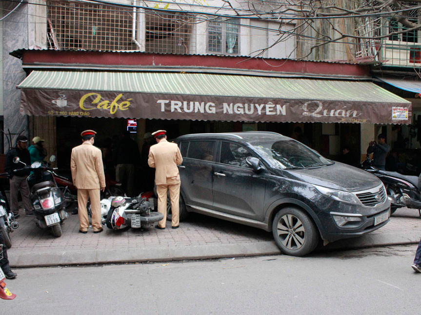 Hiện trường vụ tai nạn