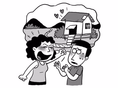Mỗi lần giận nhau, anh ấy làm thơ