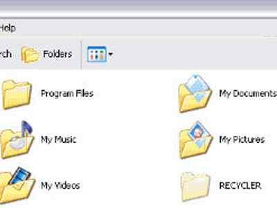 Khi máy tính xuất hiện thư mục lạ