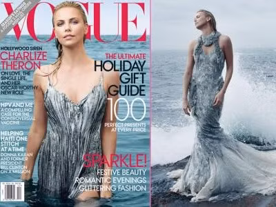 Charlize Theron đẹp như nữ thần
