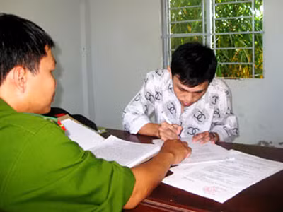 Phạm Văn Trọng tại trại giam