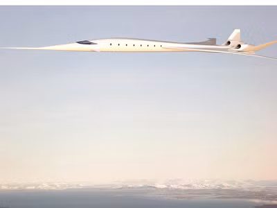 Máy bay siêu âm từ London đi New York mất hai tiếng
