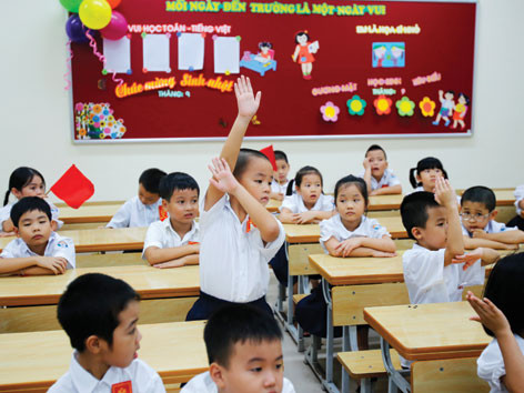 Không chấm điểm học sinh lớp 1: Khích lệ thay vì so sánh