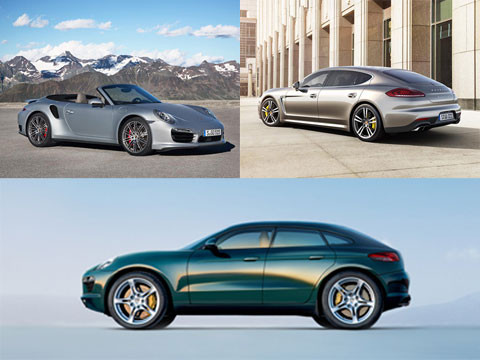 Porsche tung hàng loạt xế hộp 'khủng'