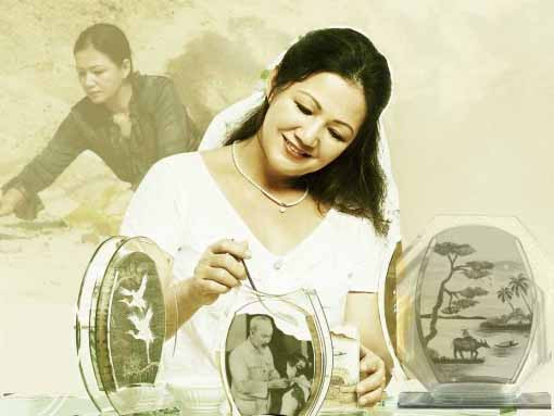 Tranh cát tuyệt đẹp của nghệ sĩ Ý Lan