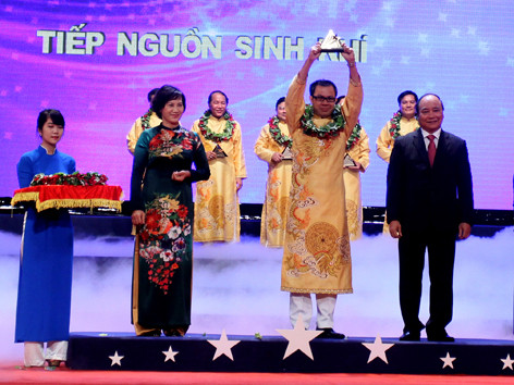 Trao giải Sao Vàng đất Việt năm2013