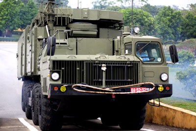 S-300 ‘đánh địch’ đột nhập Hà Nội