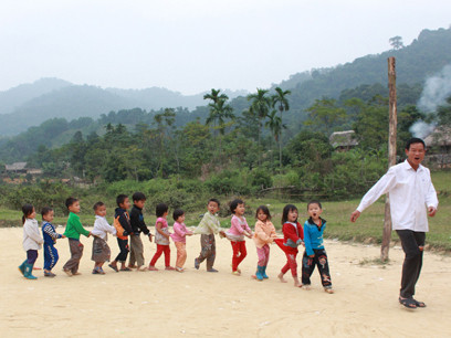 Những thầy giáo dạy trẻ mầm non miền sơn cước