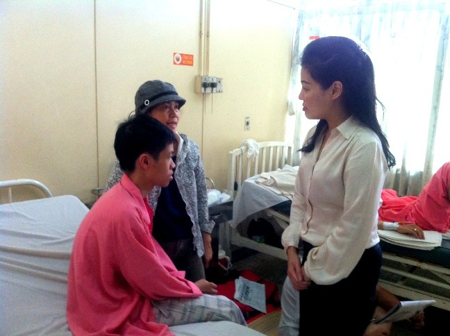 Bạn đọc Tiền Phong ủng hộ gia đình Chủ tịch huyện đảo Trường Sa