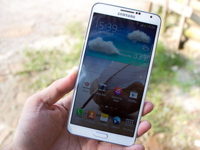 Cận cảnh Samsung Galaxy Note III tại Việt Nam