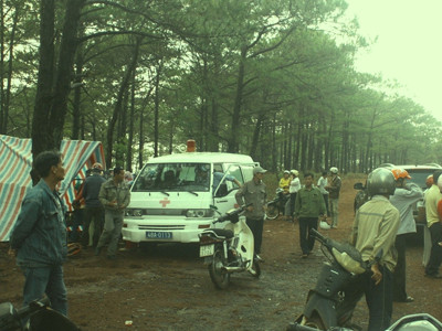 Trú mưa bị sét đánh chết