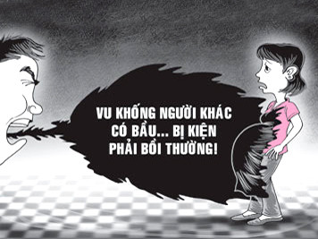 Kiện vì bị tung tin có bầu