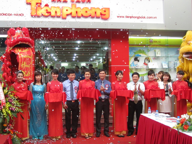 Khai trương thêm 1 Nhà sách Tiền Phong tại Hà Nội