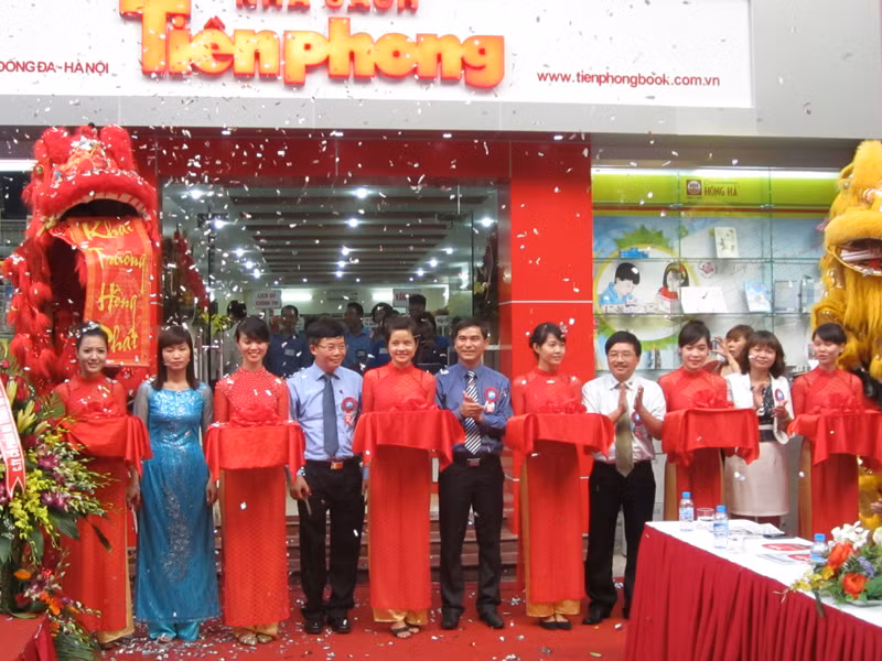 Khai trương thêm 1 Nhà sách Tiền Phong tại Hà Nội