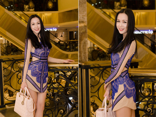 Ngọc Anh khoe chân thon sexy giữa giá rét