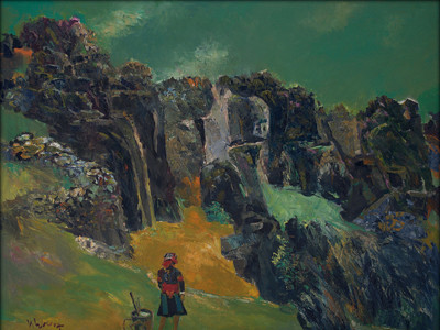 Tôi vẽ cao nguyên đá