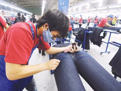 Jeans Levi’s xịn may tại Việt Nam