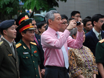 Chiều thu Hà Nội của Thủ tướng Singapore Lý Hiển Long