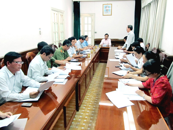 TP Đà Nẵng khẳng định sẽ phối hợp tốt nhất để VCK Hoa hậu VN 2012 thành công tốt đẹp Ảnh: Tr.Q