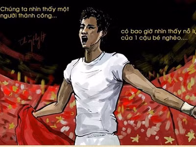 Cuộc đời sóng gió của Công Vinh qua tranh vẽ