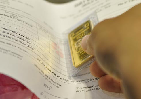 Không bán hết 15.000 lượng vàng phiên 72