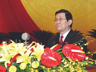 Ủy viên Bộ Chính trị, Thường trực Ban Bí thư Trương Tấn Sang